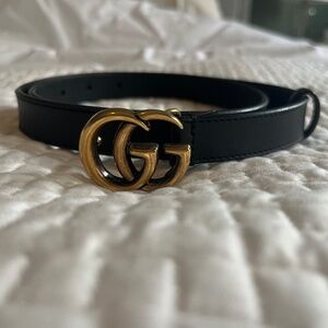 Gucci GG Marmont Thin Belt